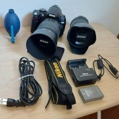 【値下げ！】カメラ　NikonD5000&Nikon DX AF-S NIKKOR 18-200mm