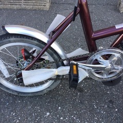 16インチ折りたたみ自転車　ミムゴ　参考価格¥22,000円　新品未使用品　No.205
