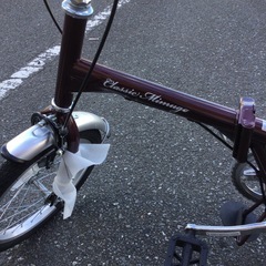 16インチ折りたたみ自転車　ミムゴ　参考価格¥22,000円　新品未使用品　No.205