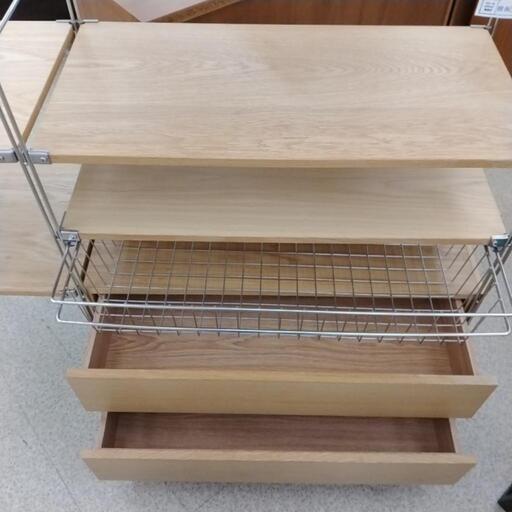 無印良品 ステンレスユニットシェルフ TJ8034 ステンレスユニット