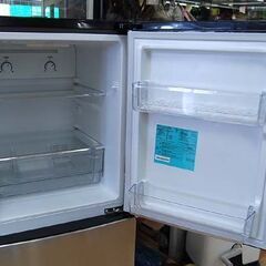 冷蔵庫 2ドア 148L 2021年製 ハイアール JR-XP2NF148F シルバー系 100L 