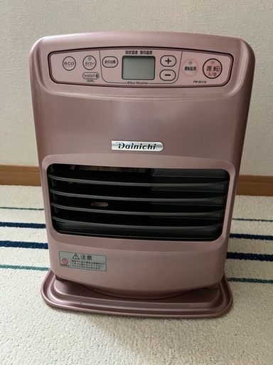 【12/1迄】石油ファンヒーター ダイニチ 2017年 FW-2517S ローズ SGX TYPE【2024年モデル】 | 家庭用石油ファンヒーター | 製品