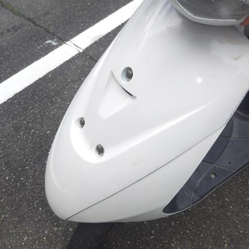 レッツ2 後期型 希少のフロントディスクブレーキ バイク 50CC レッツ2