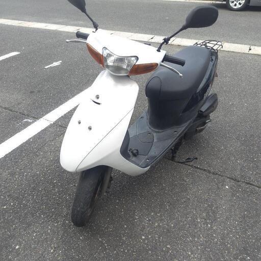 レッツ2 後期型 希少のフロントディスクブレーキ バイク 50CC レッツ2