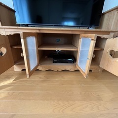 カントリー調テレビボード＆カップボード 3点セット♡