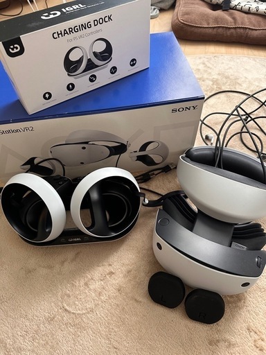 PS5 PlayStation VR2 と充電器 SONY PlayStation VR2 コントローラー