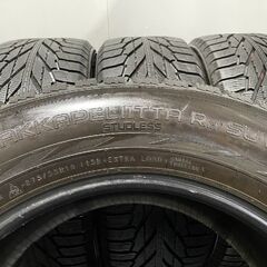 nokian HAKKAPELIITTA R2 SUV 275/55R19 19インチ スタッドレス 4本 バリ溝 ベンツ/Gクラス/GLE等　(KTJ147)クレジットカード QRコード決済可能