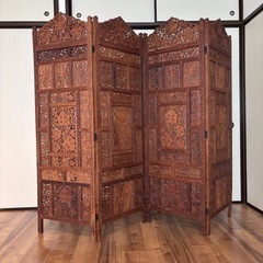 アンティーク アジアンパーテーション