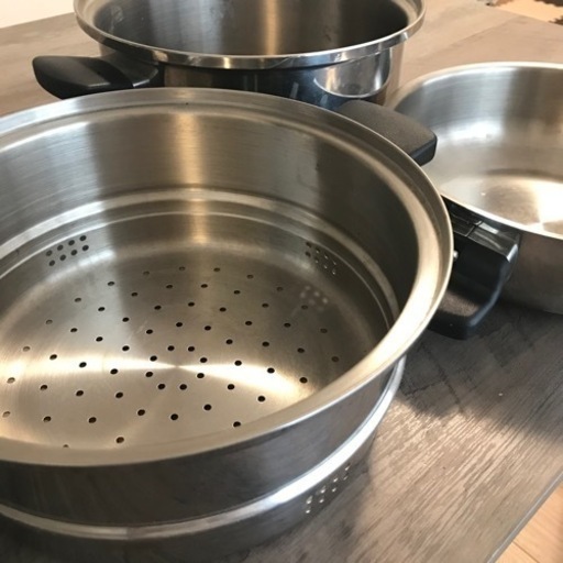 アムウェイ クイーン 無水調理鍋 ステンレス鍋 Amway Queen アムウェイ