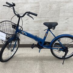 ☆ジモティ割あり☆ サイクルベースあさひ 自転車 一般 20インチ 青