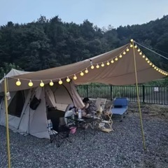 大きいタープ　8m × 6m