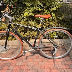 クロスバイク　
Fabianファビアン(D7007)マットブラック