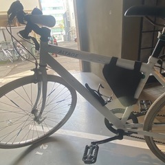 【仮決定中】【🔦ライト+U字ロック付き】26インチ 🚴 中古 ｸﾛｽﾊﾞｲｸ ✅11月中旬まで15000円 🔄6段切替 自転車譲渡証明書付き