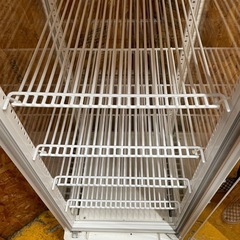 C(6724)直接引き取り限定 サンデン 冷蔵ショーケース 四面・五面ガラス式ショーケース AGV-90X-E 1B 130L W425D480H1380 50/60Hz 大阪 