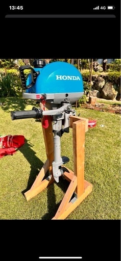 アカシヨットE3K-319 ホンダ2馬力船外機付き 3分割ボートと4馬力