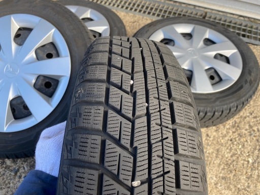 商談中】155/65R14 ダンロップスタッドレスタイヤ4本セット