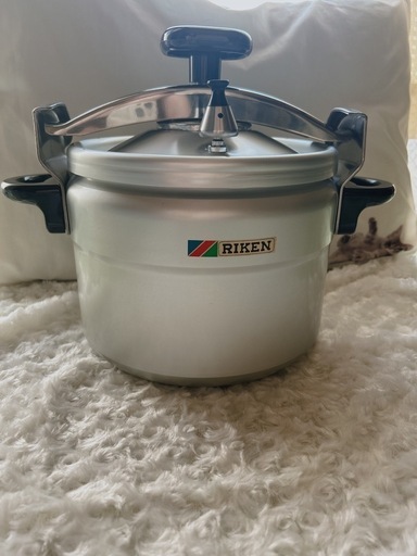 昭和圧力鍋 リケンLIKEN 6ℓ新品（未使用美品 RIKEN 圧力鍋