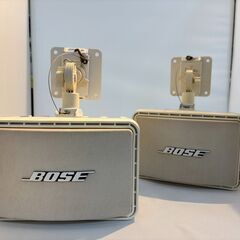 愛品倶楽部柏店】ワレ箇所有り BOSE 純正ブラケット付 ペアスピーカー
