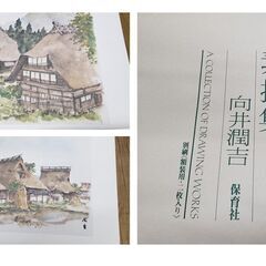 向井潤吉 素描集 保育社 定価38000円