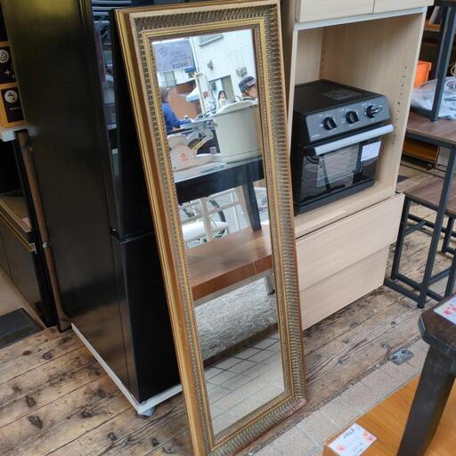 姿見鏡/アンティークミラー/ヴィンテージ品 昭和レトロ全身鏡ヴィンテージアンティークミラー姿見