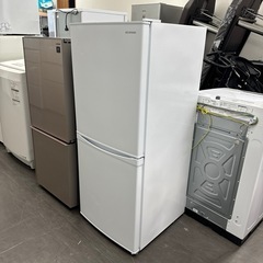 🌟激安‼️22年製IRIS OHYAMA 2ドア冷蔵庫 142L IRSD-14A-W🌟