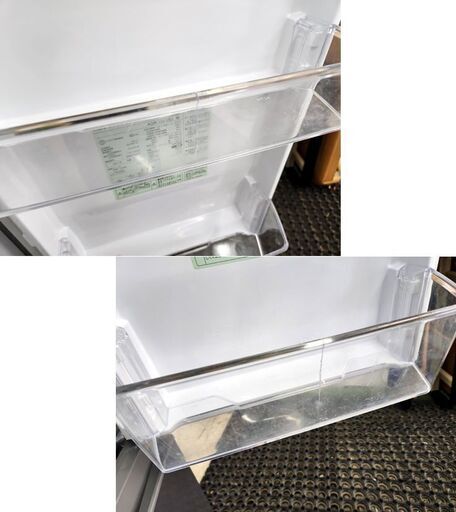 冷蔵庫 126L 2019年製 AQUA AQR-13J(S) シルバー 2ドア 単身  