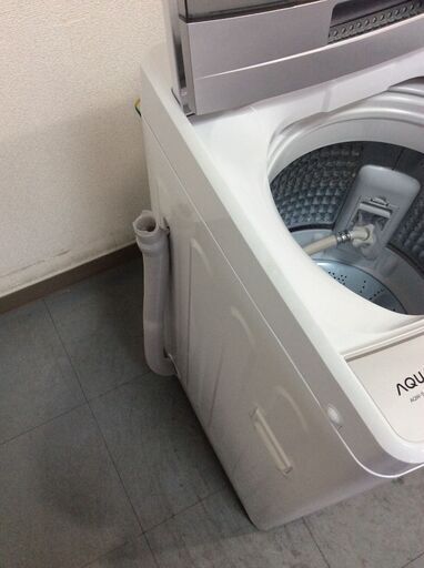 JT9695【AQUA/アクア 4.5㎏洗濯機】美品 2023年製 AQW-S4P 家電 洗濯