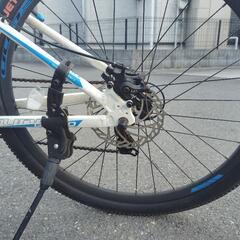 マウンテンバイク美品　GT600 funn 26インチ　21段　適応160cm〜　ホワイトブルー　狭山市引取限定