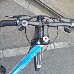 マウンテンバイク美品　GT600 funn 26インチ　21段　適応160cm〜　ホワイトブルー　狭山市引取限定