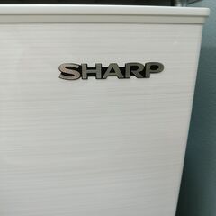 3か月間保証☆配達有り！25000円(税抜）シャープ 2ドア 冷蔵庫 137L シルバー 2020年製