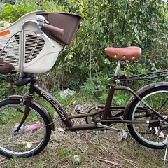 最終値下げ　親子で乗れる自転車切り替え付き 