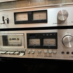 値下げしました！パイオニア  アンプ　SA-7800Ⅱ、TX-7800Ⅱ、CT-405 レトロ