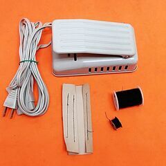 【◆皮もOK◆高級感溢れる アンティークミシン BROTHER】整備済み品　現品管理番号：s0812_02ｗ