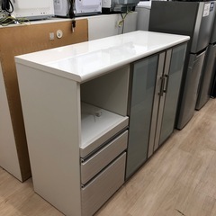 ニトリのキッチンカウンター2枚扉のご紹介です！！ ニトリの2枚扉キッチンカウンターのご紹介です！