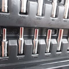 【愛品館 市原店】大理石調ガラス天板テーブル-スタンレー STMR71651 85ピース ソケットセット 中古品 ミリ/インチ 【ハンズクラフト宜野湾店】