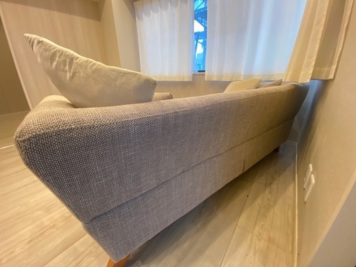 美品ソファ 美品 イタリア ロココ調 ソファ 3人掛けソファ エレガント