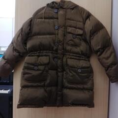 美品！TAKEO KIKUCHI ダウンコート メンズサイズ表記3 カーキ系 TJ8045 美品！TAKEO KIKUCHI ダウンコート メンズサイズ表記3 カーキ系 TJ8045