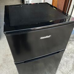 【動作保証あり】comfee コンフィー 2023年 RCT90BL 90L 2ドア 直冷式 冷凍冷蔵庫【管理KRR657】