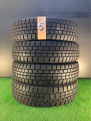 引取限定【9.9分山】2018年 155/65R14 ダンロップ WINTERMAXX 01★4本セット タイヤまにあ