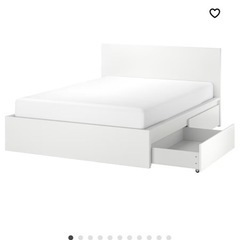 IKEA ダブルベッド