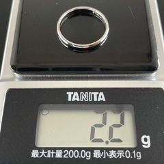 ティファニー Pt950 バンドリング 9号 2mm幅 2.2g プラチナ 指輪
