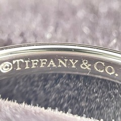 ティファニー Pt950 バンドリング 9号 2mm幅 2.2g プラチナ 指輪