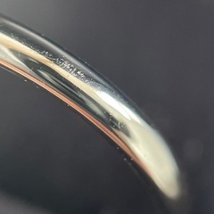 ティファニー Pt950 バンドリング 9号 2mm幅 2.2g プラチナ 指輪