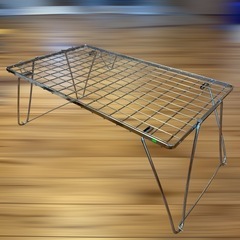 UNILAME フィールドラック メッキシルバー 廃盤 5点セット+ウッド天板