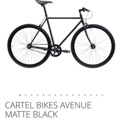 CARTEL BIKES AVENUE マットブラック
