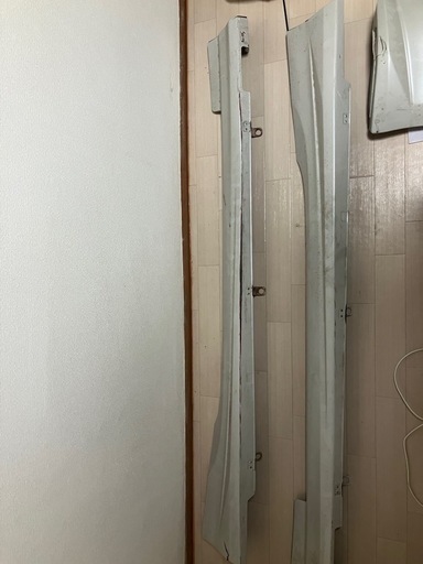 zn6 サイドスポイラー左右　パールホワイト