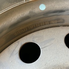 スタッドレス 15インチ PCD100 4穴 ホイールタイヤ付き 鉄ホイール   