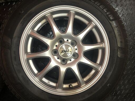 MICHELIN X-ICE3+ 195/65R15】スタッドレス【ZACK JP-102 15インチ 
