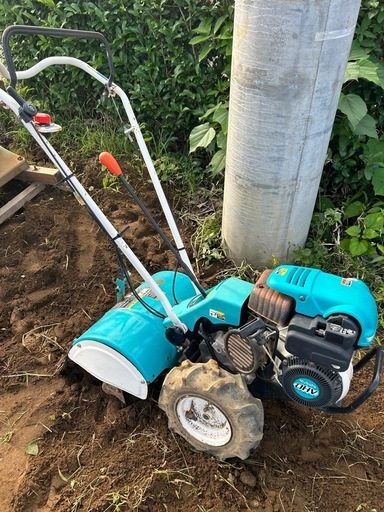 カセットガス式ミニ耕うん機 　KUBOTA mini 耕運機