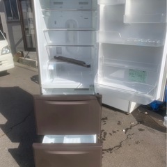 万代店　パナソニック 3ドア 冷蔵庫 365L NR-C37EM-T エコナビ搭載 自動製氷付き 